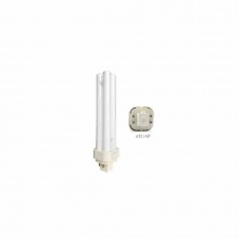 飛利浦(PHILIPS) PLC 4P四針插管/插針 節能燈管PL-C分離式插拔管 4P筒燈H管插管 13W/865