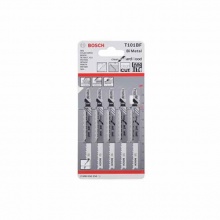 博世(Bosch)曲線鋸條木材切割系列軟木硬木等鋸條快速切割 T101BF(5支)硬木切割光潔型