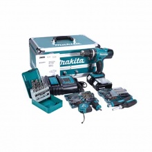 牧田(MAKITA)18V鋰電充電式沖擊起子電鉆 電動螺絲刀工具DHP453SFX2雙電套裝3.0Ah