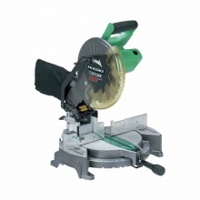 高壹工機(jī)(HiKOKI)原日立復(fù)合式斜切鋸C10FCH2界鋁機(jī)帶激光校準(zhǔn)精度復(fù)合式10寸斜角鋁合金切割機(jī)