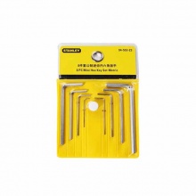 史丹利(STANLEY)8件套公制迷你內六角扳手0.7-4mm STMT94553-8-23