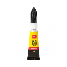 得力(deli)7146-502強力瞬間膠(3g/支)502強力膠水
