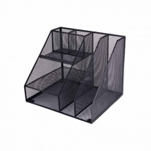 得力(deli)79075多功能文件框(黑)金屬多功能文件框