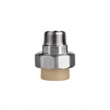 聯塑灰色PPR水管外螺紋管接頭25×3/4